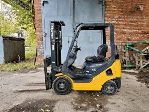 Вилочный автопогрузчик Komatsu 1.5 тонн (2018 г.в.) газ/бензин