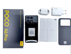 Смартфон poco x6 pro 5g 8/256 гб, черный новинка