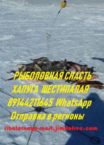 Рыболовные хапуги, хлопушки пружинные, шестипалые.