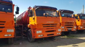 КАМАЗ 6520 вакуумник 2019 г.в.