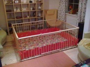 Деревянный детский Манеж на заказ