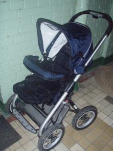 Продам коляску Mutsy Sport 2 в 1 темно-синего цвета