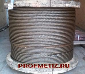 Канат (трос) лифтовой (грузолюдской) ГОСТ 3077-80