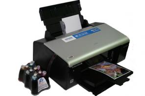 Струйные принтеры Epson с установленной Системой Непрерывной Подачи Чернил (СНПЧ)