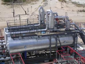Блочкая установка подготовки газа