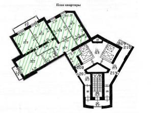 4-х. ккв. 155м.кв. пр. Тореза, д.112 к.1 Санкт-Петербург