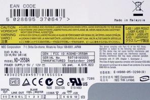 Продам Привод DVD±RW/±DL NEC ND-3550A