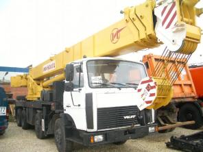 Продаю автокран МЗКТ установка ИВАНОВЕЦ г/п 50 т
