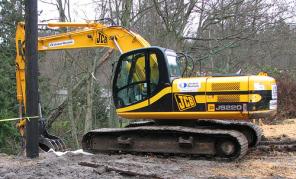 Гусеничный экскаватор б/у JCB JS 220 SC, Экскаватор гусеничный б/у JCB JS 220 SC