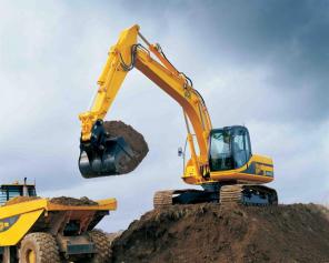 Гусеничный экскаватор б/у JCB JS 220 LC, Экскаватор гусеничный б/у JCB JS 220 LC