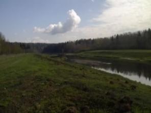 Продаю участок с видом на реку Москва в Рузском районе д.Костино (Минское, Новорижское ш. 100 км. от МКАД)
