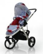 Продам коляска Abc design люлька+прогулочный блок. 7500 руб