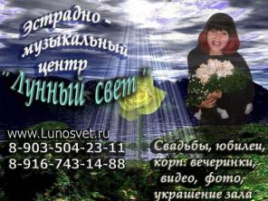 Тамада, музыканты, фото и видео-съемка, украшение зала. Антикризисные цены! 8-925-056-13-04, Светлана.