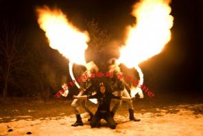 Выступление DevilishFlame (Фаершоу)