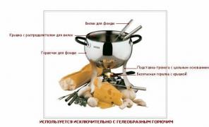 Фондю Vinzer (Швейцария)