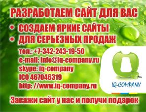 Разработка сайта пермь