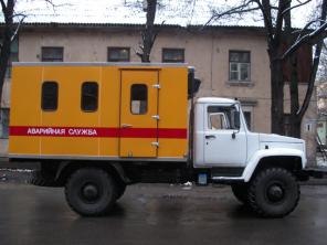 Машина для проведения аварийных и аварийно-ремонтных работ в системе газопровода и городских газовых сетей.