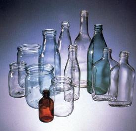 Изготовление стеклянной бутылки, банки.