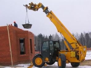 Спецтехника в аренду, телескопический погрузчик