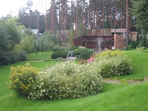 Элитная вилла в Горках на Ильичевском озере под С-Петербургом.