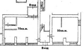Сдаётся S=120м2(50-70),был банк.