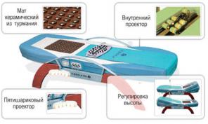 Кровать-массажер Нуга Бест NM-5000