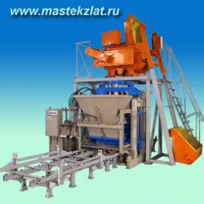 Продаю оборудование для производства шлакоблока - вибропресс мастек
