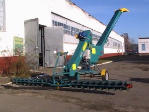 Зернопогрузчики зернометатели скребковые ПЗС-100