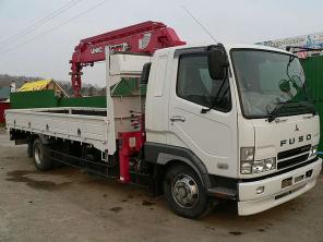 Продается грузовик с краном Mitsubishi Fuso