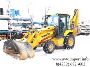 Экскаватор-погрузчик KOMATSU WB146PS-5, 2007г.