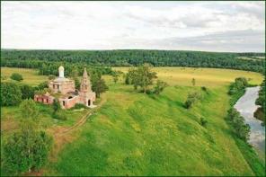 Участки на берегу р.Нара в новом к\п, 75км от МКАД.