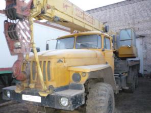 Автокран Урал-4320 КС-45717 "Ивановец", 2005 г. в., г/п 25 тонн