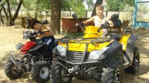 Продам б/у квадрацикл ATV 150, и ATV-500