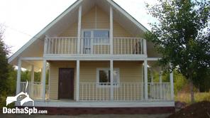 Продаётся новый коттедж 115 м.кв.,с участком 10 соток.п.Н.Черкасово,под г.Выборгом
