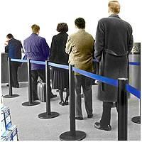 CROWD CONTROL оборудование, Barrier Belt, Barrier Classic,Tensabarrier,Tensator, Пиар и Имидж Стойки - Создает определенный комфорт для стоящего в очереди.