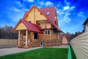 Симферопольское шоссе,100 км, пос. Заокский 8 км до р.Оки. Дом