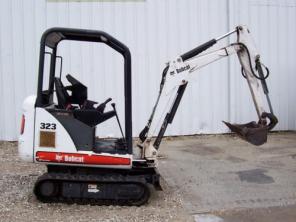 Мини экскаватор Bobcat 323