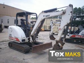 Продается мини экскаватор Bobcat 334