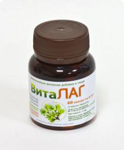 БАД "ВитаЛАГ – природный источник растворимых пищевых волокон!