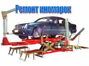 Различный ремонт иномарок.
