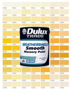 Dulux Trade Weathershield Smooth Masonry Paint - матовая водоэмульсионная гладкая фасадная краска