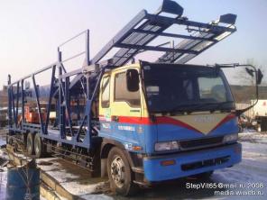 Автовоз 5 мест ISUZU FORWARD 2001г.