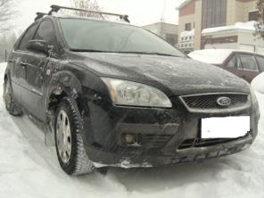 Ford Focus II. 2006 г.в. Хетчбэк. Цвет-черный металлик.