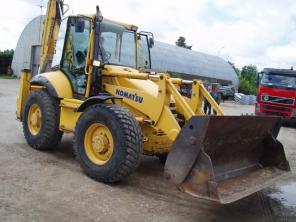 Komatsu WB 97 б/у, Экскаватор-погрузчик Komatsu WB 97 б/у, Трактор Komatsu WB 97 б/у