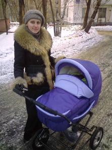 продам коляску Anmar 2 в 1 (люлька + прогулочный блок)