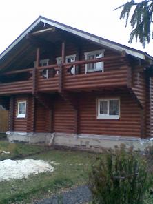Продам бревенчатый дом 190 м2 , 2009 год, ПМЖ, 40 км от МКАД (Москва)