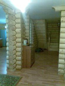 Продам бревенчатый дом 190 м2 , 2009 год, ПМЖ, 40 км от МКАД (Москва)