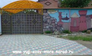 Отдых в Голубицкой, ул.НАБЕРЕЖНАЯ - 41, Пляж рядом с нами, 1-я ул.от Моря