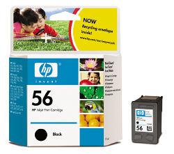 Картридж hp №56 C6656A (черн.)