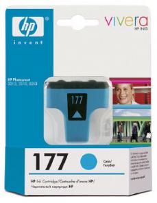 Картридж hp №177 C8771HE (голубой), для фотопринтера HP 8253/3213/3313, 6 мл